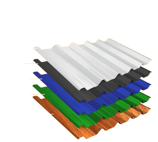 Telhas com Pinturas (Pré-pintadas)
